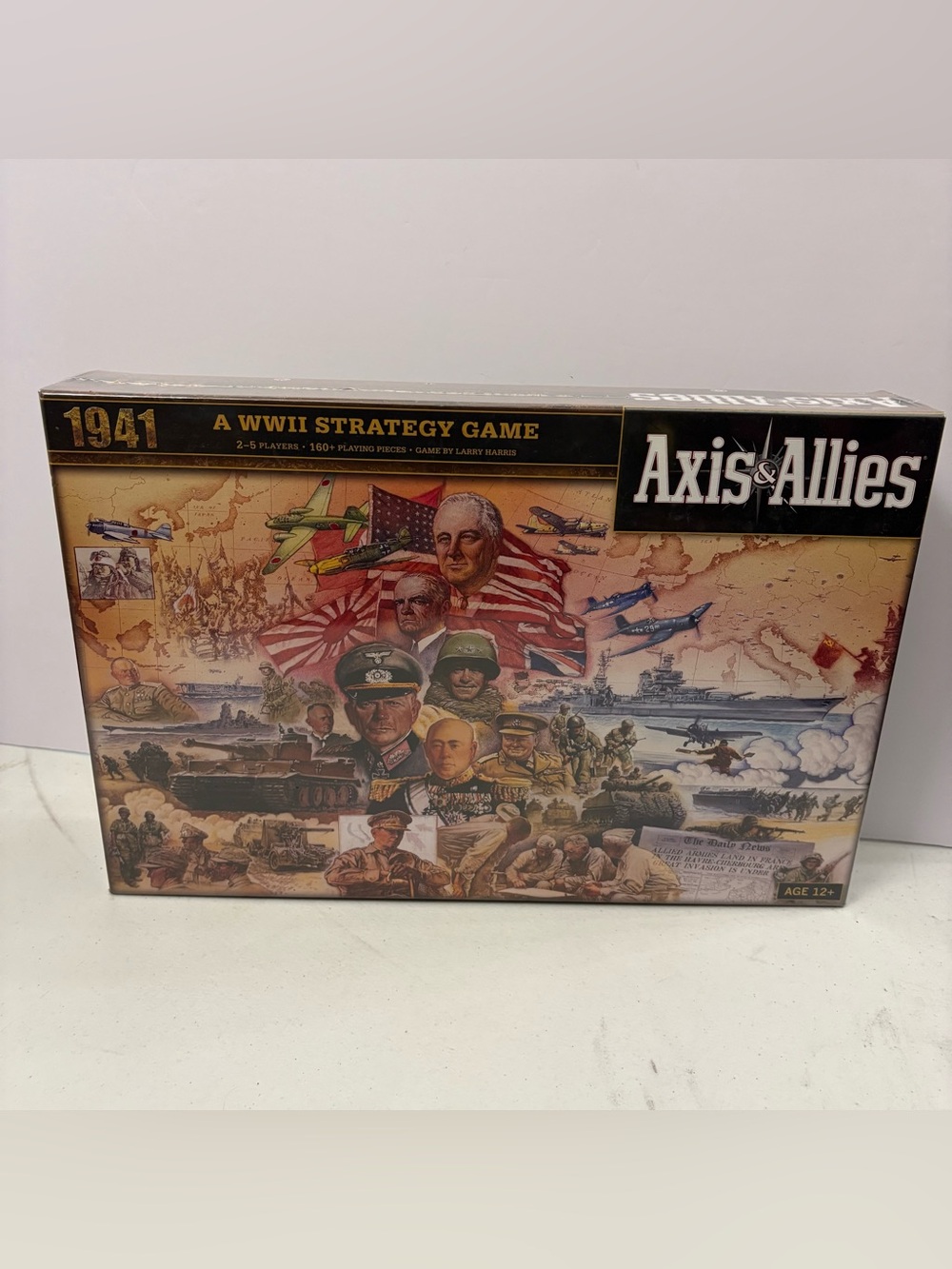 Hasbro Board Game Axis & Allies 1941 WWII Strategy Harris 2012 Factory Sealed